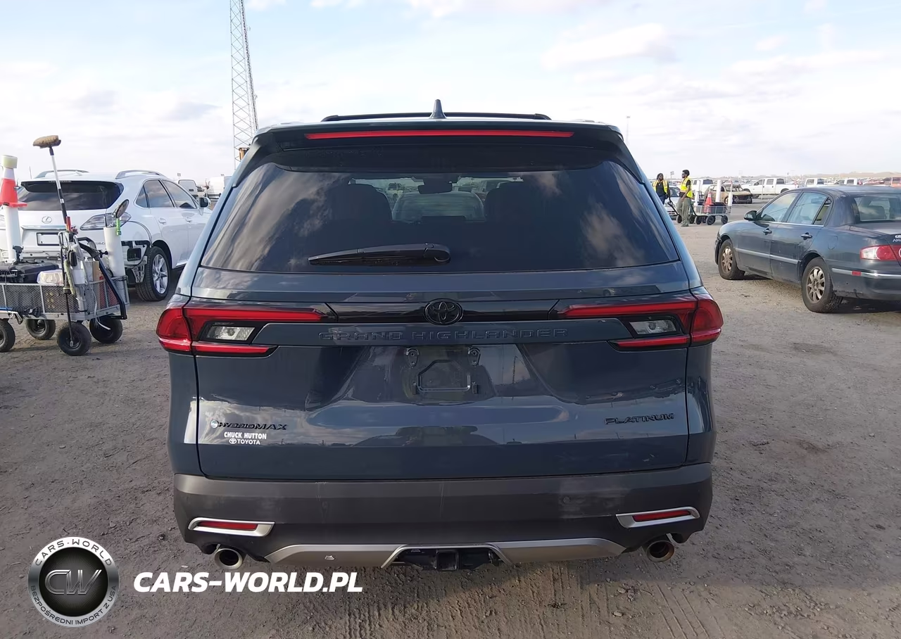 2025 Toyota Grand Highlander Hybrid Platinum Max VIN:5TDADAB53SS025384 - 17
