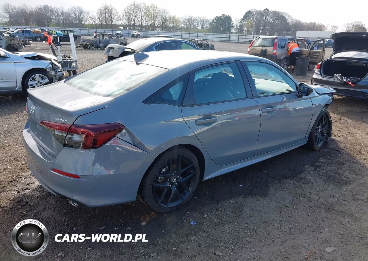2025 Honda Civic Sport VIN:2HGFE2F54SH567483 - 4