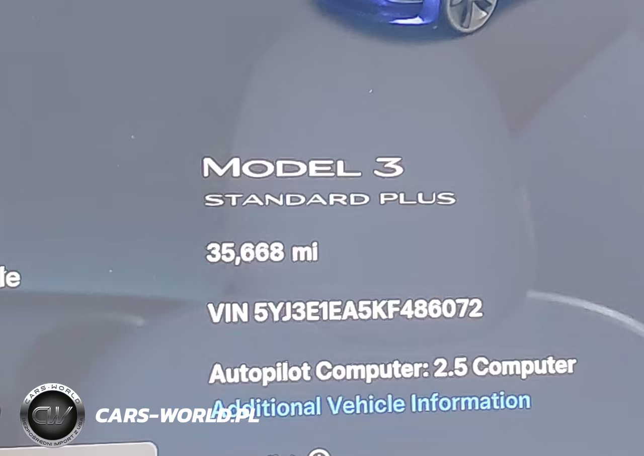 2019 Tesla Model 3 Long Range-Mid Range-Standard Range-Standard Range Plus VIN:5YJ3E1EA5KF486072 - 14