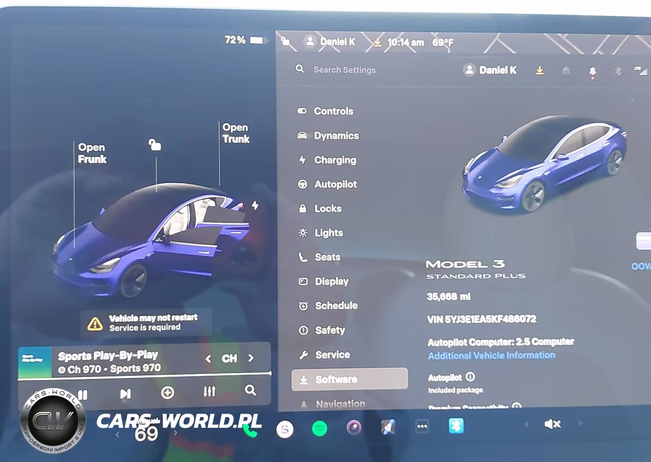 2019 Tesla Model 3 Long Range-Mid Range-Standard Range-Standard Range Plus VIN:5YJ3E1EA5KF486072 - 7