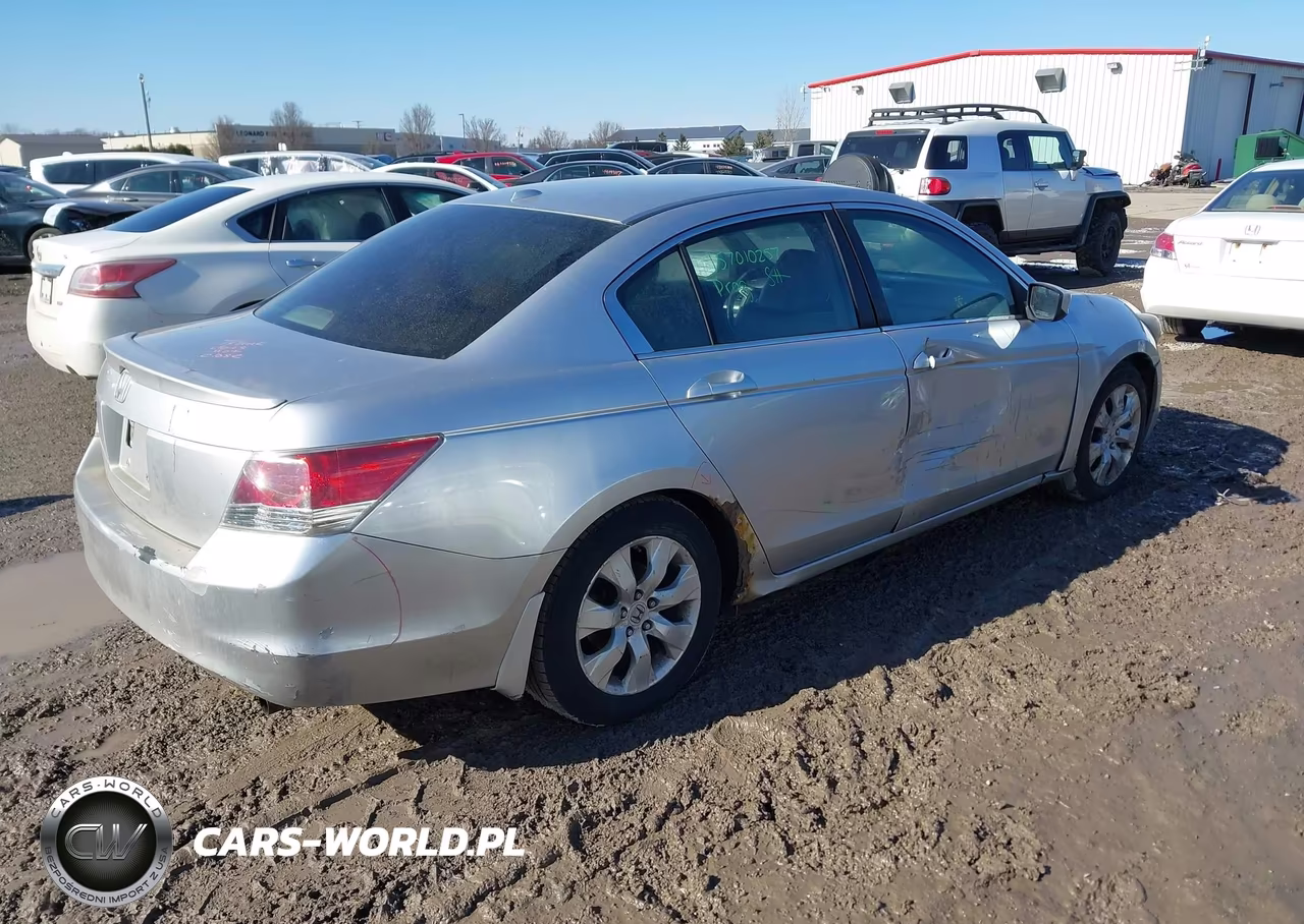 2008 Honda Accord 2.4 Ex-L VIN:1HGCP26888A088143 - 4