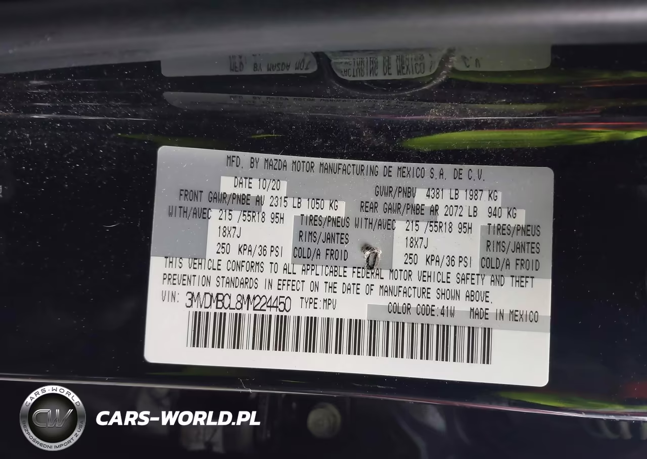 2021 Mazda Cx-30 Preferred VIN:3MVDMBCL8MM224450 - 9