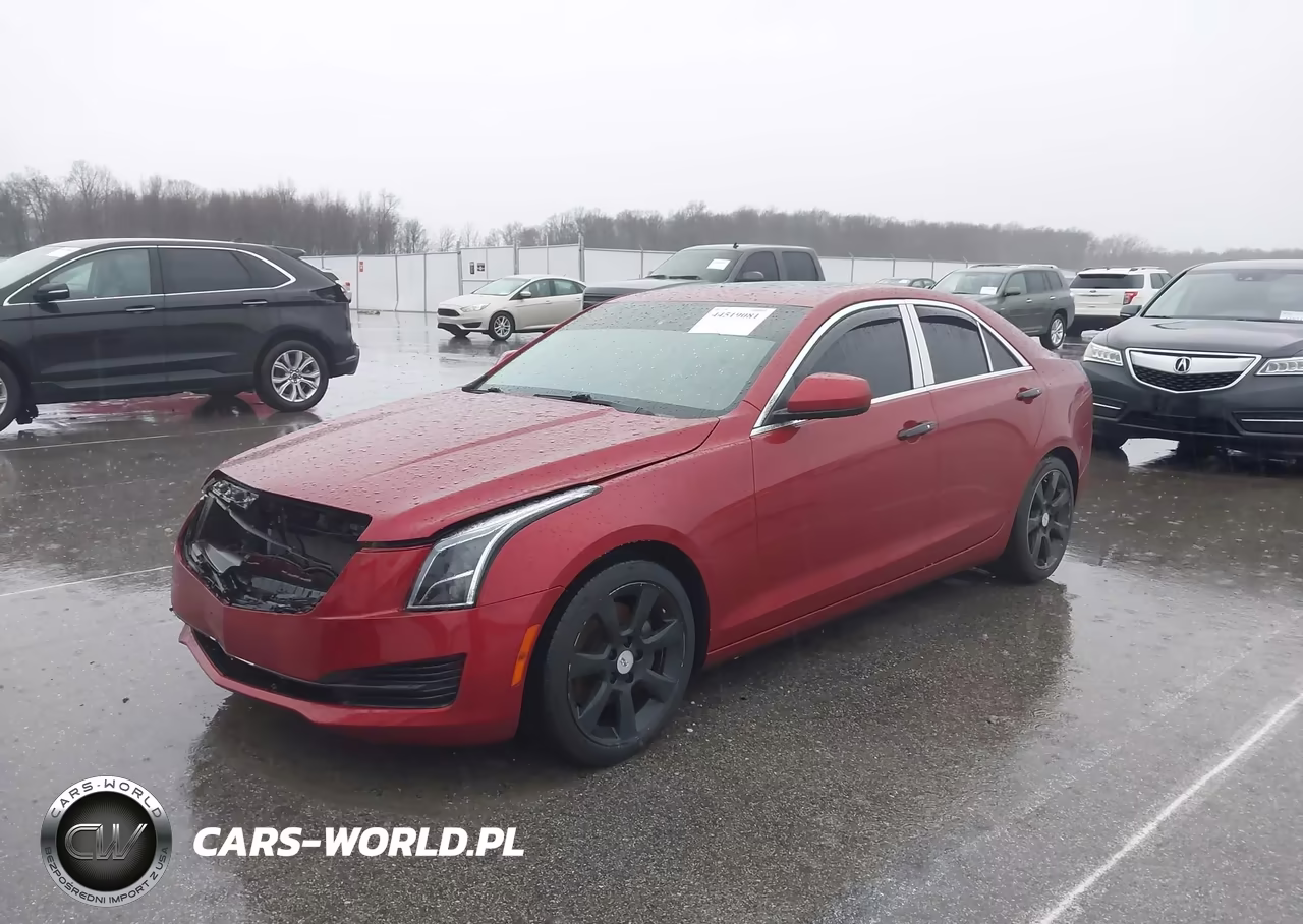 2015 Cadillac Ats Standard VIN:1G6AA5RXXF0134654 - 2