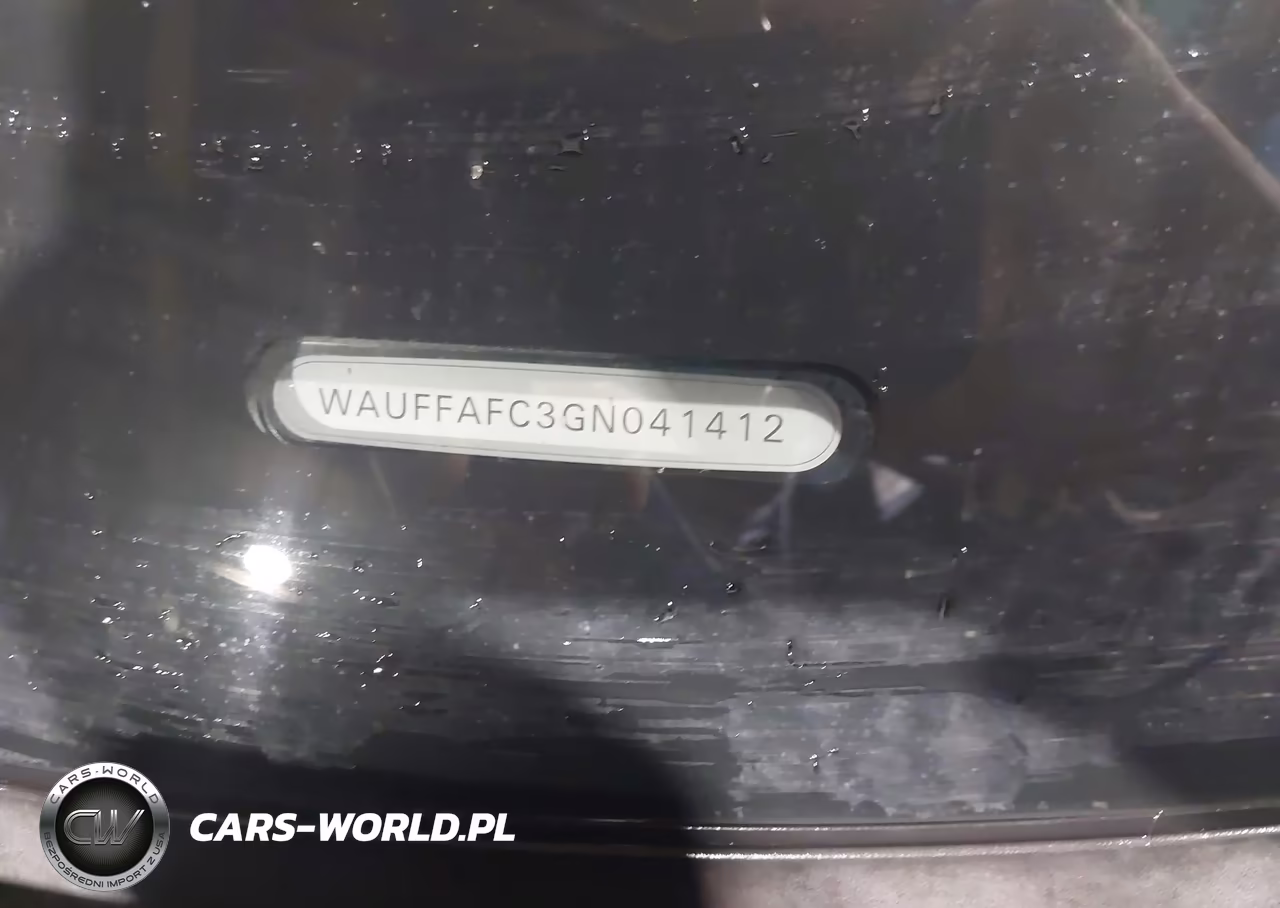 2016 Audi A6 2.0T Premium VIN:WAUFFAFC3GN041412 - 2