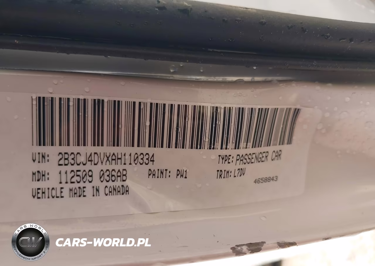 2010 Dodge Challenger Se VIN:2B3CJ4DVXAH110334 - 9