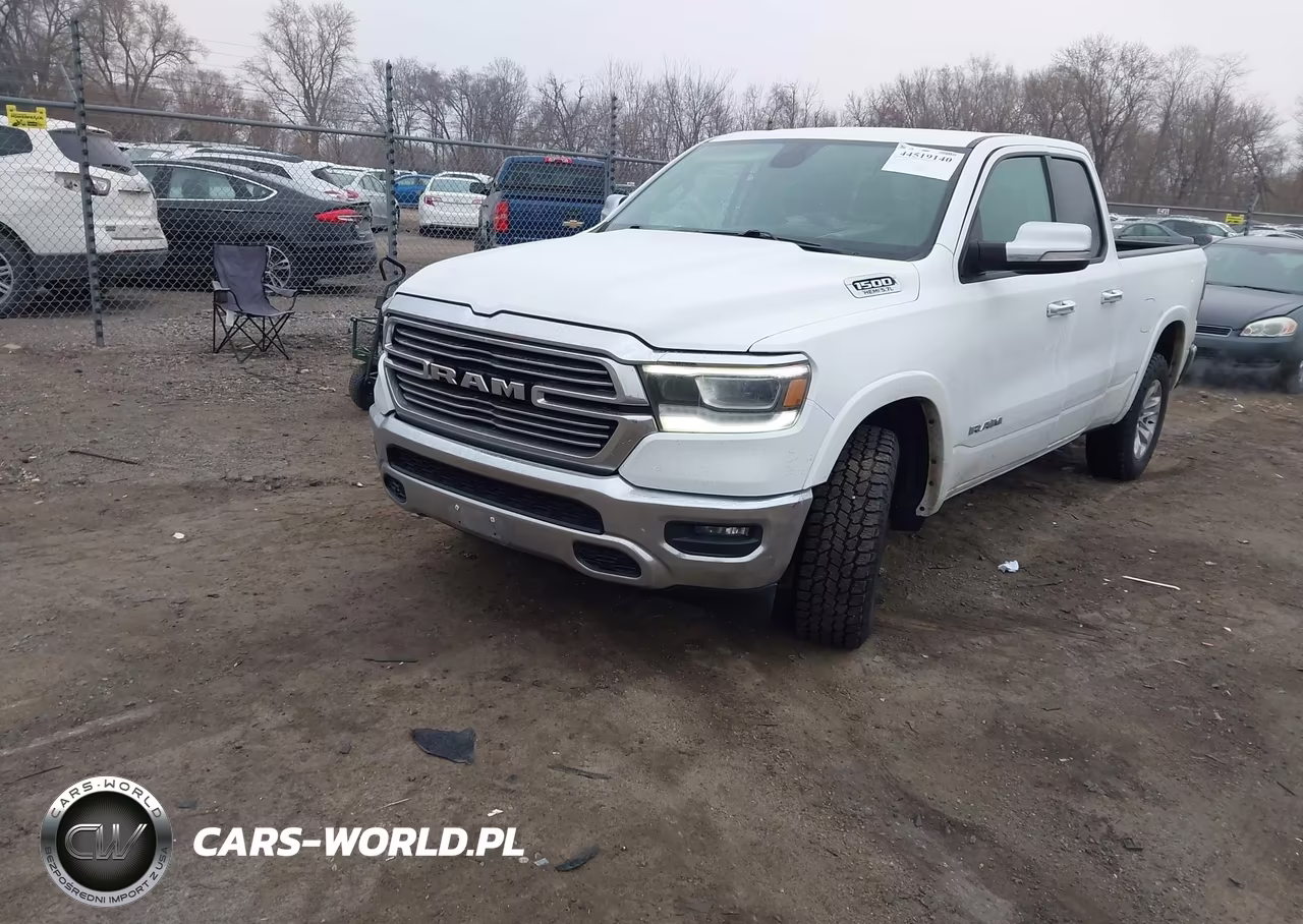 2020 Ram 1500 Laramie 4X4 6'4 Box VIN:1C6SRFDT1LN227492 - 2