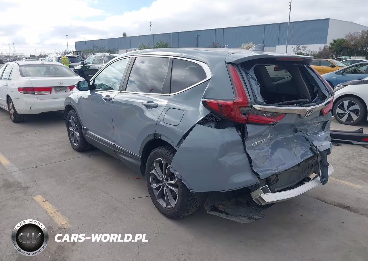 2021 Honda Cr-V Hybrid Ex-L VIN:7FART6H88ME002912 - 3