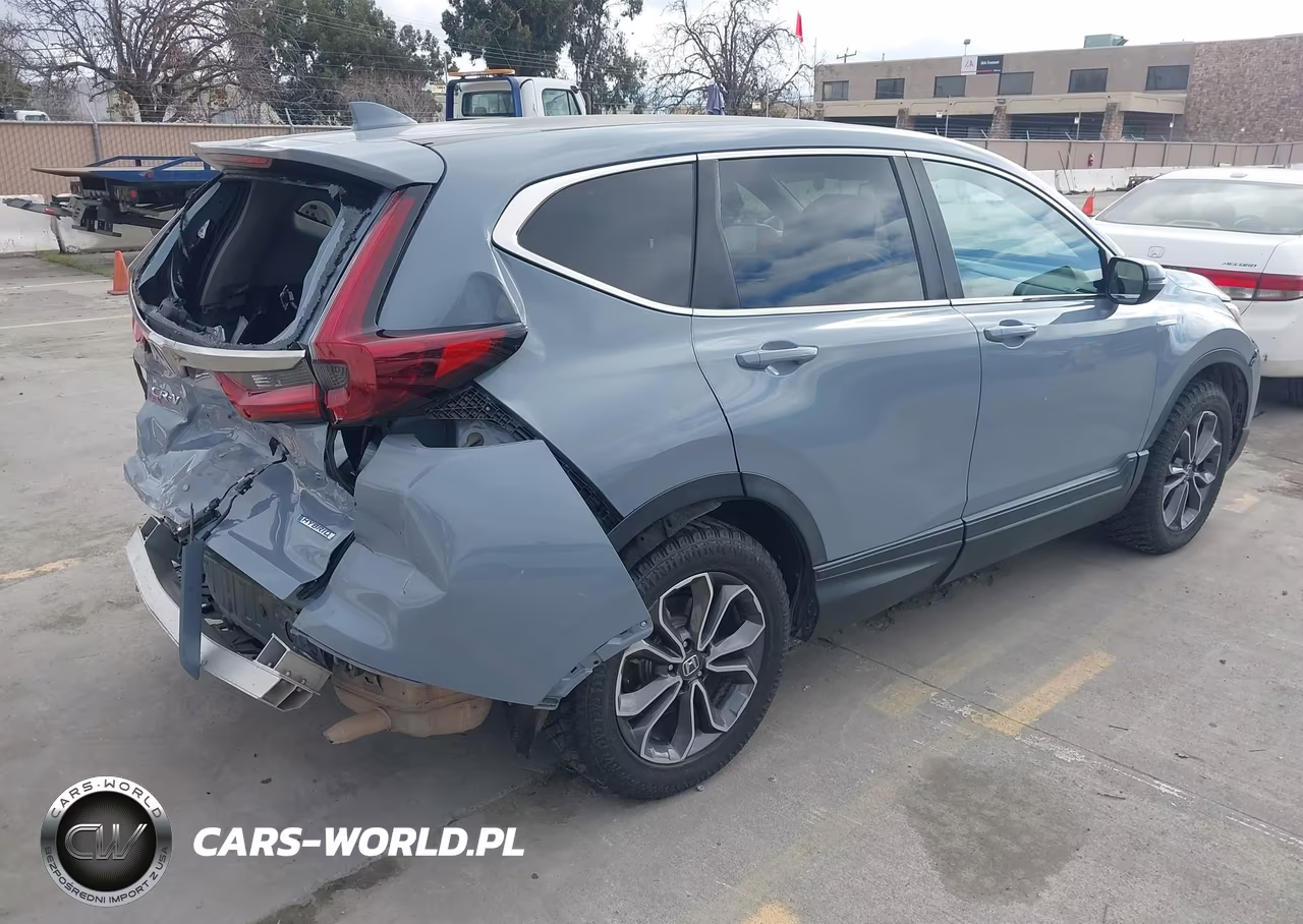 2021 Honda Cr-V Hybrid Ex-L VIN:7FART6H88ME002912 - 4