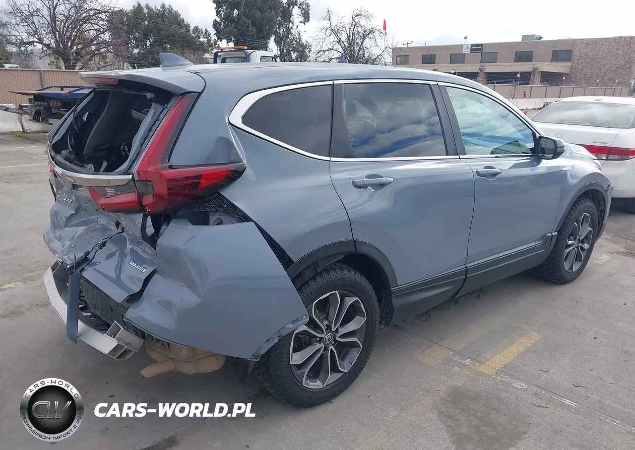 2021 Honda Cr-V Hybrid Ex-L VIN:7FART6H88ME002912 - 8