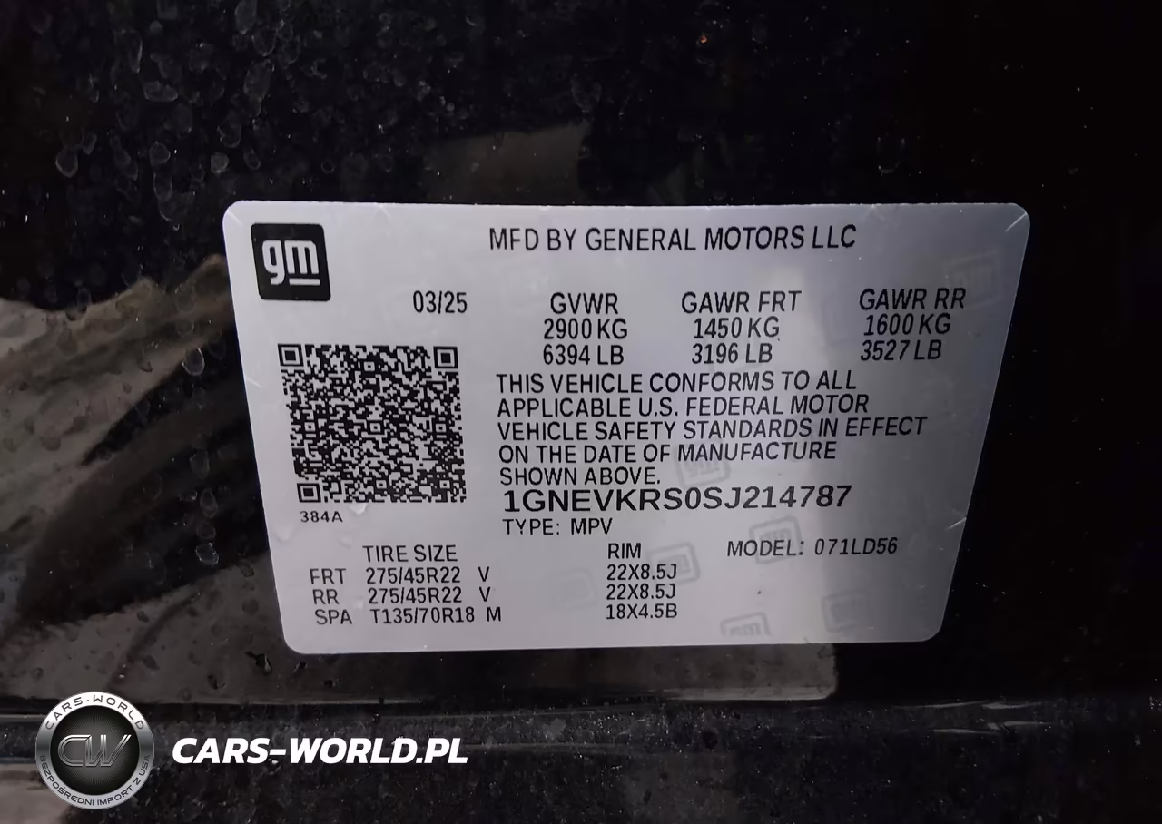 2025 Chevrolet Traverse High Country VIN:1GNEVKRS0SJ214787 - 9