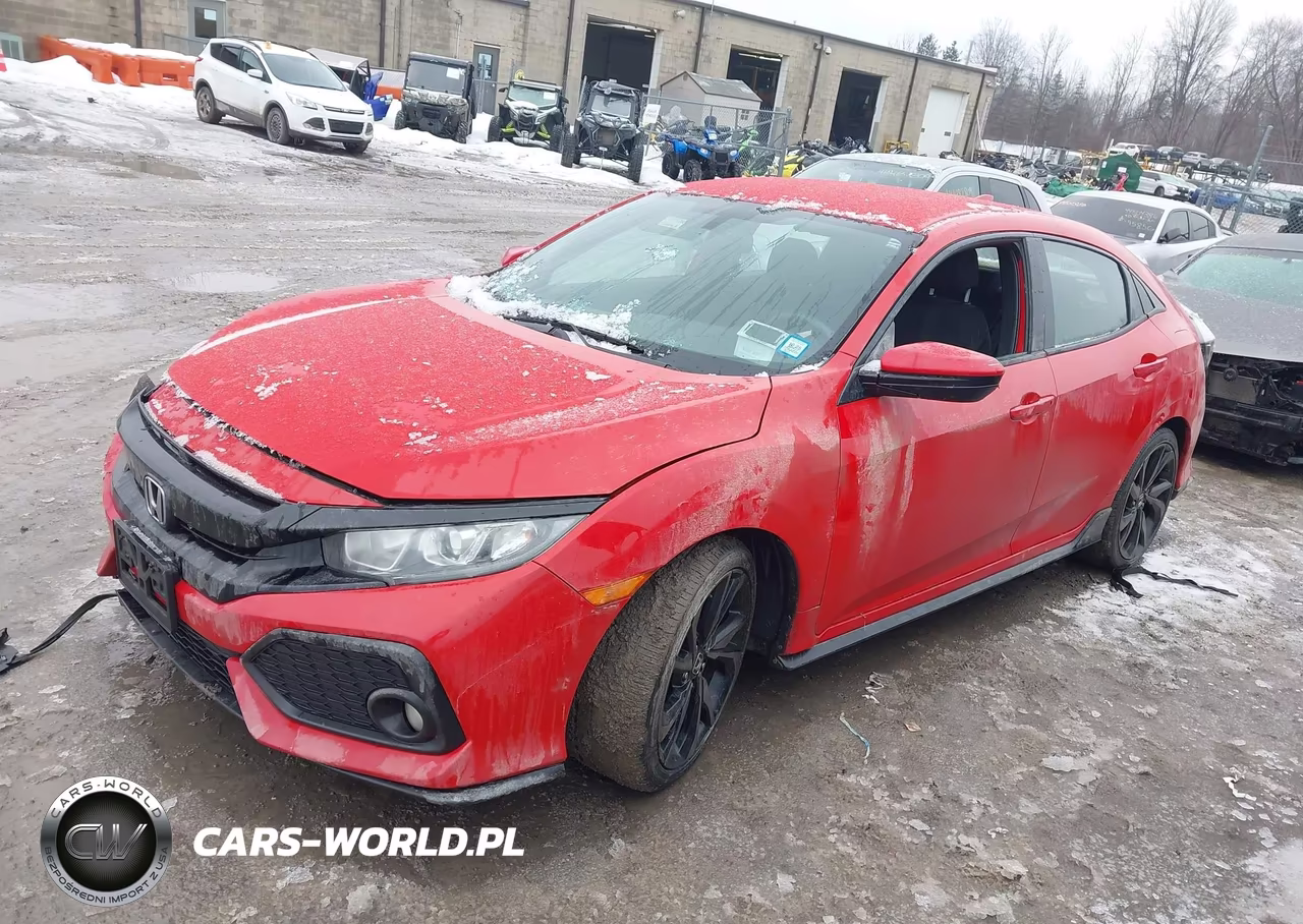 2018 Honda Civic Sport VIN:SHHFK7H46JU421937 - 2