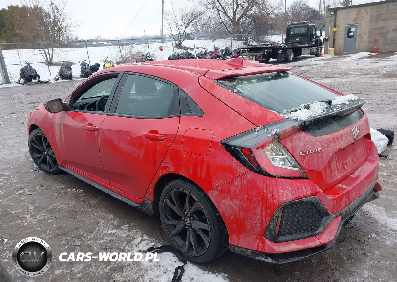 2018 Honda Civic Sport VIN:SHHFK7H46JU421937 - 3