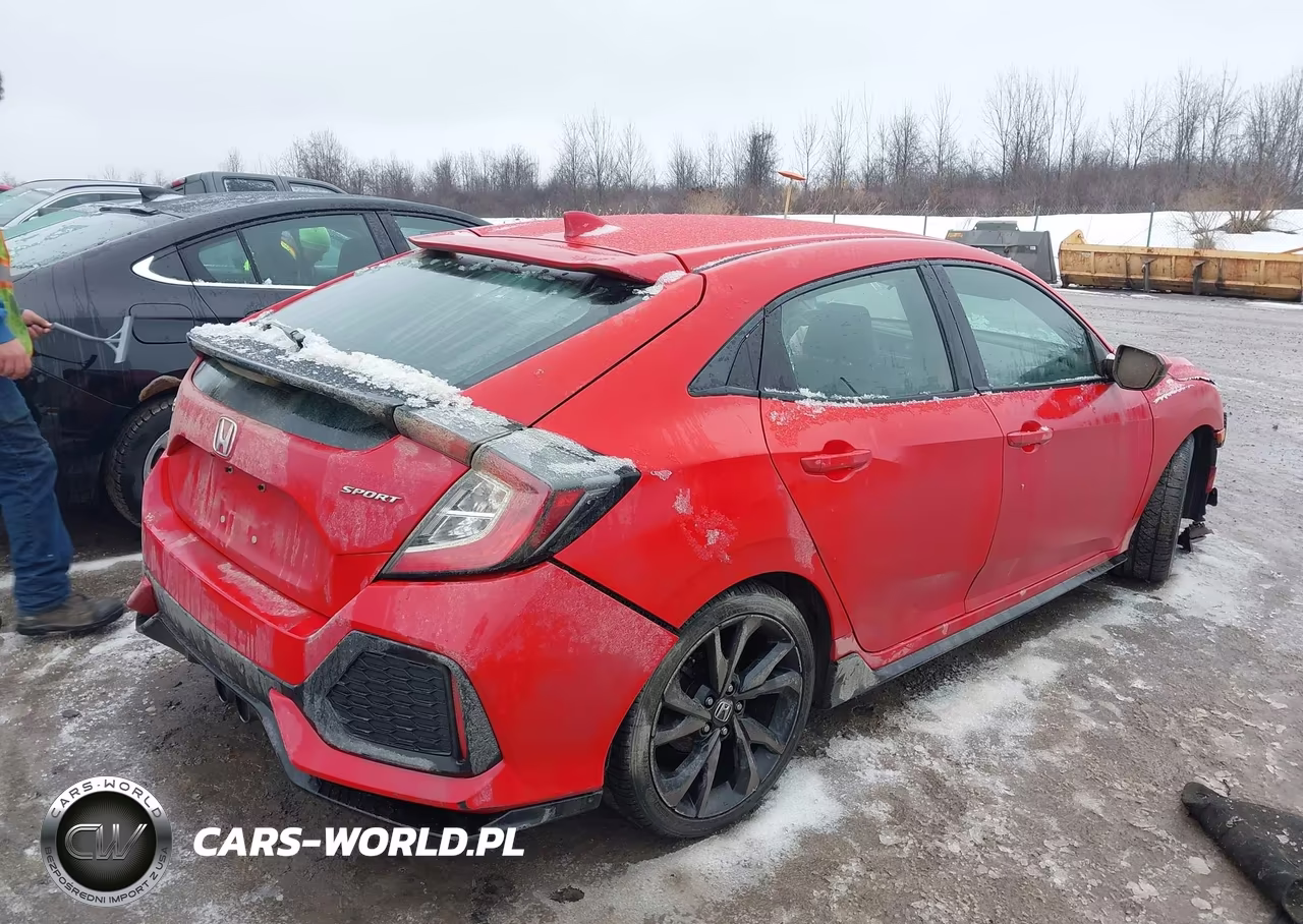 2018 Honda Civic Sport VIN:SHHFK7H46JU421937 - 4