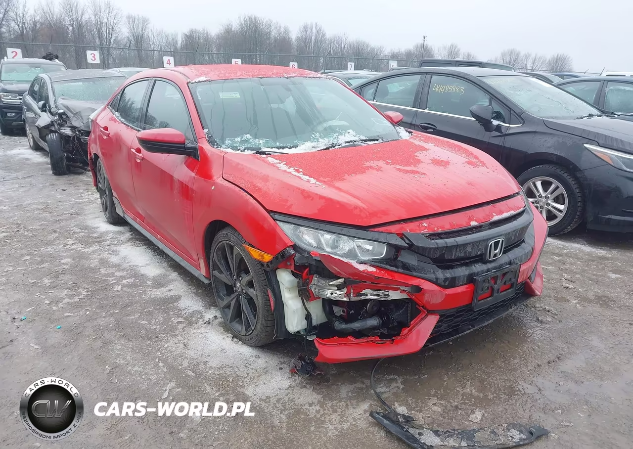 2018 Honda Civic Sport VIN:SHHFK7H46JU421937 - 6