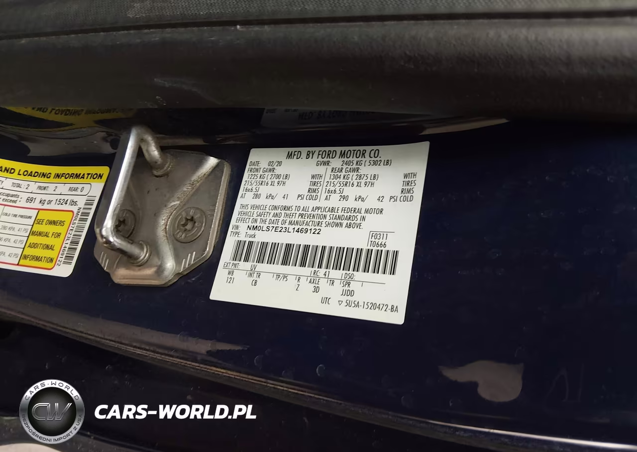 2020 Ford Transit Connect Xl VIN:NM0LS7E23L1469122 - 9