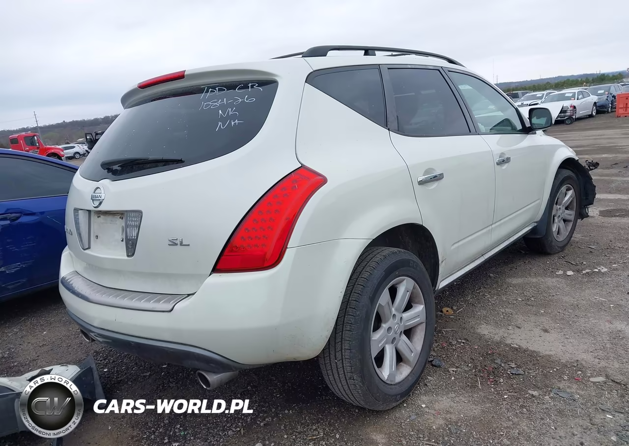 2006 Nissan Murano Sl VIN:JN8AZ08T26W427084 - 4