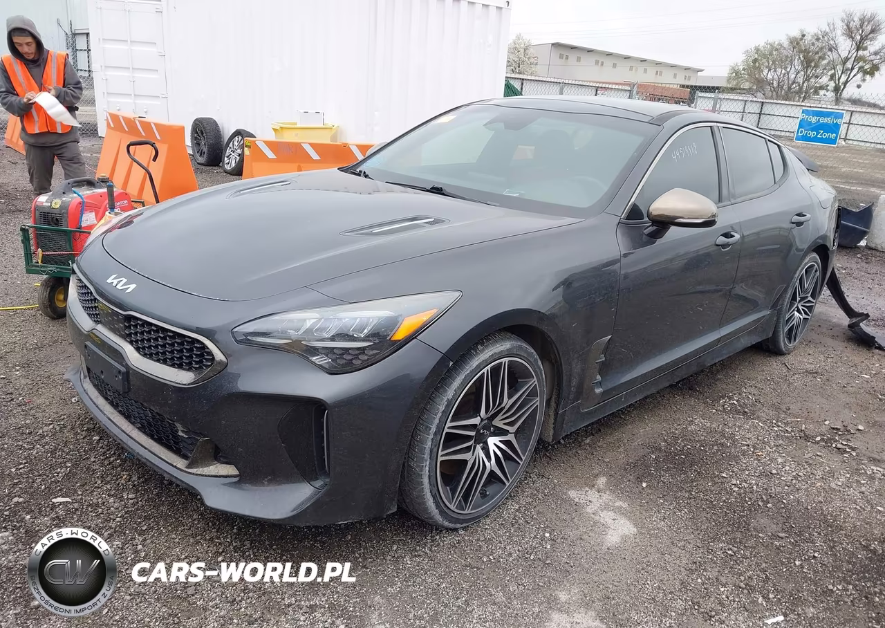 2022 Kia Stinger Gt1 VIN:KNAE45LC8N6104640 - 2