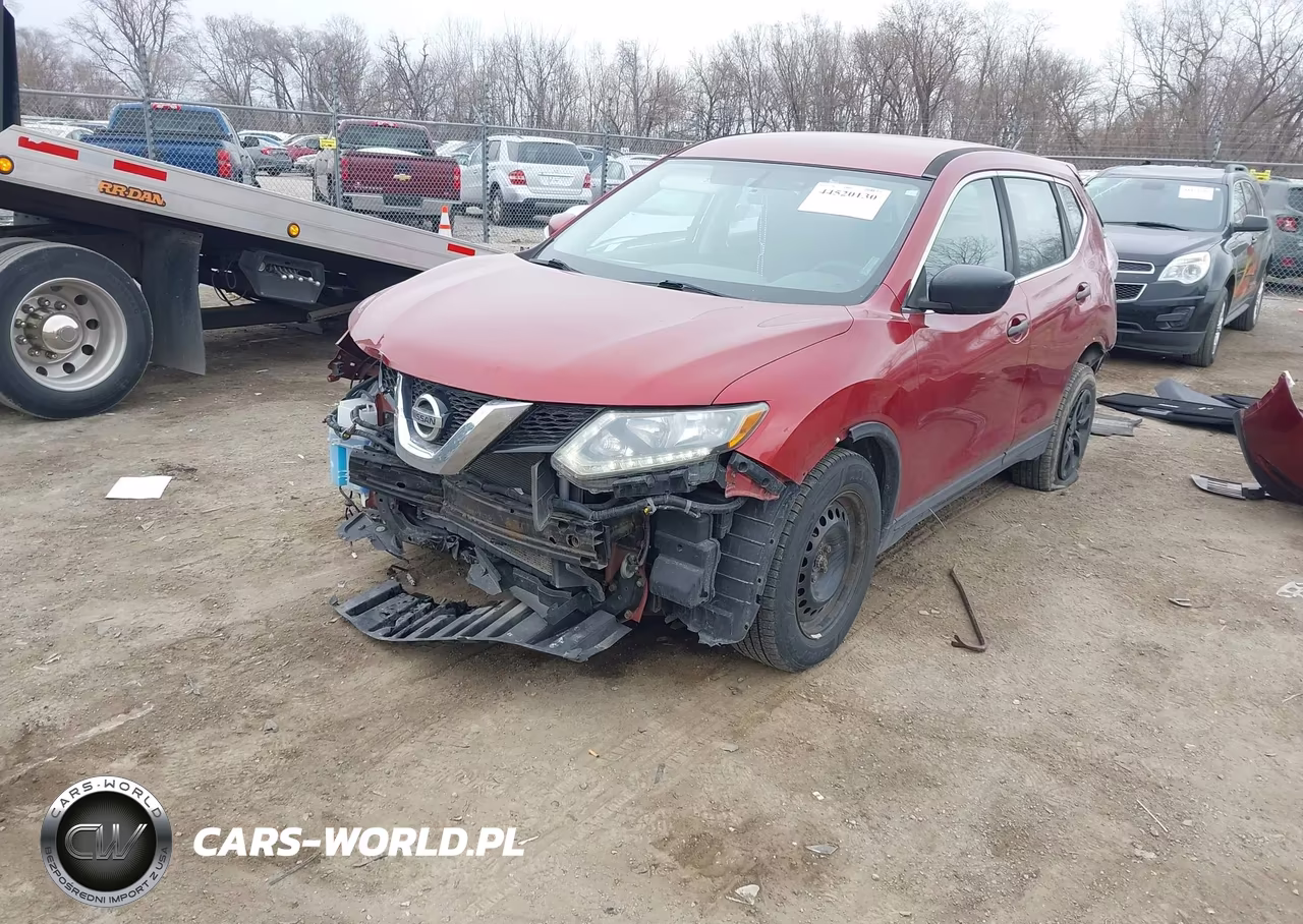 2016 Nissan Rogue S-Sl-Sv VIN:5N1AT2MV7GC811831 - 2