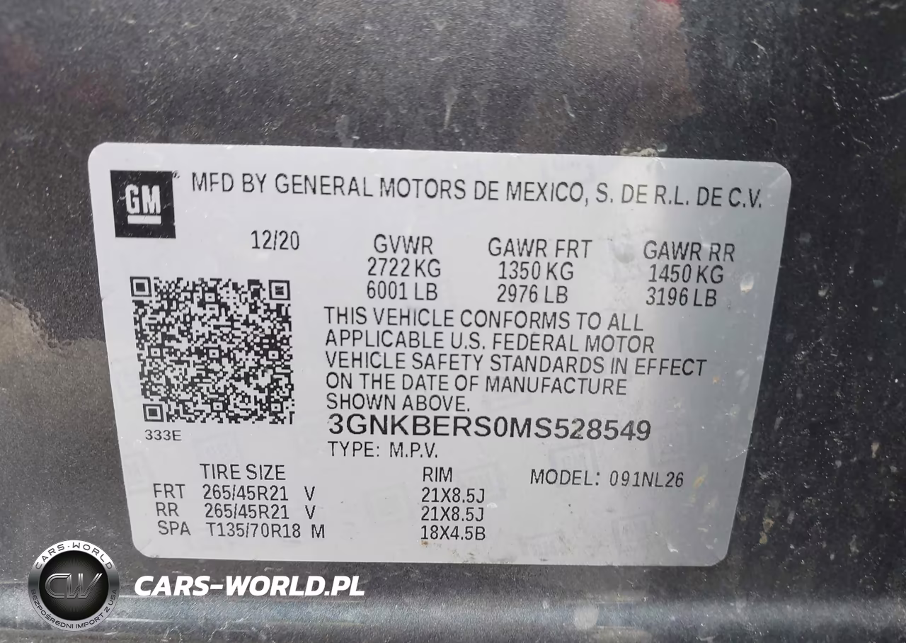 2021 Chevrolet Blazer Fwd Rs VIN:3GNKBERS0MS528549 - 9