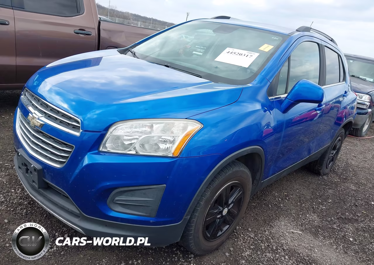 2016 Chevrolet Trax Lt VIN:KL7CJPSB9GB761669 - 2