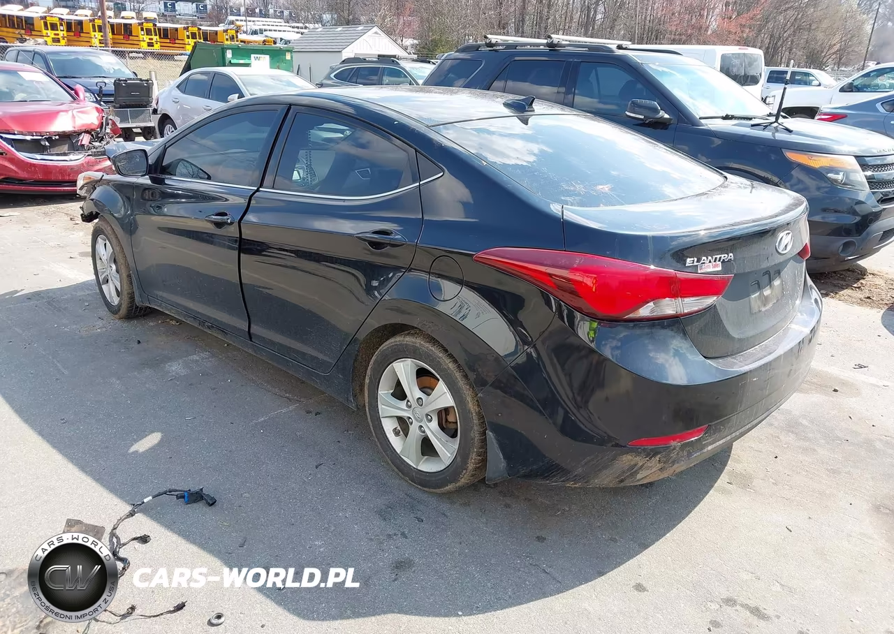 2016 Hyundai Elantra Value Edition VIN:KMHDH4AE6GU606350 - 3