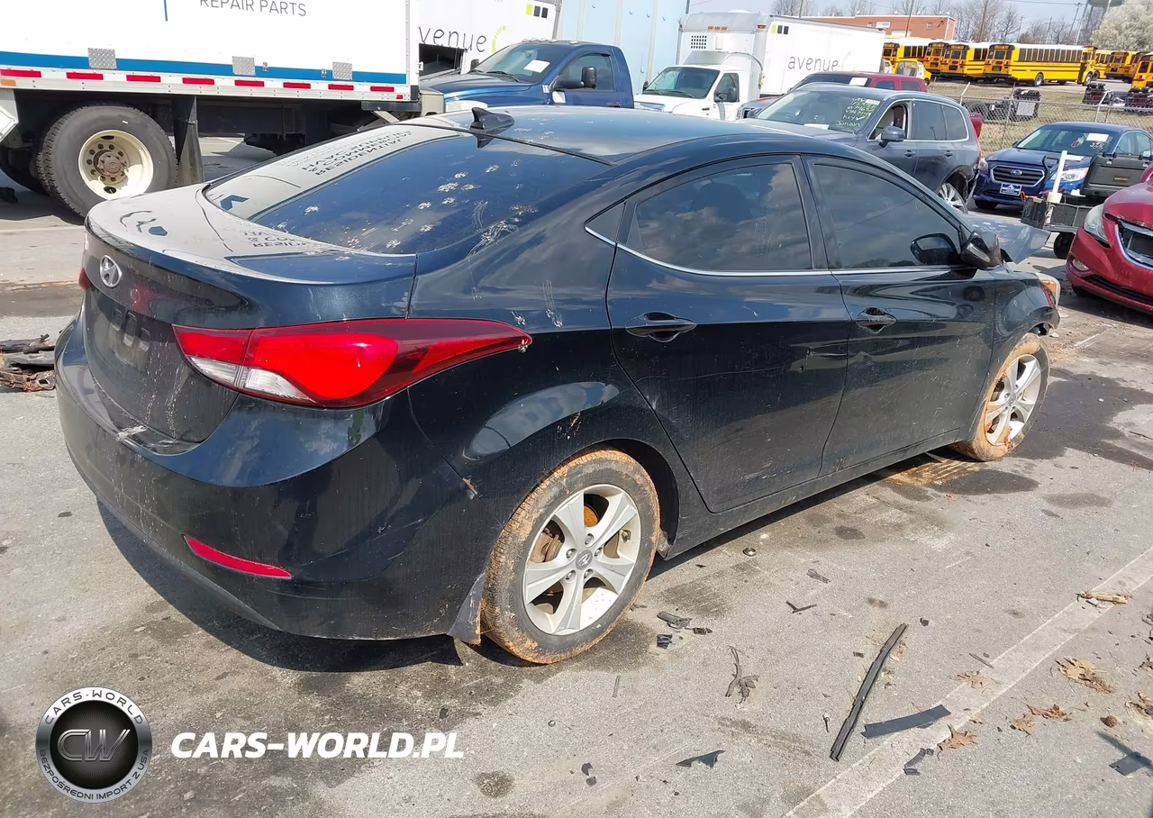 2016 Hyundai Elantra Value Edition VIN:KMHDH4AE6GU606350 - 4