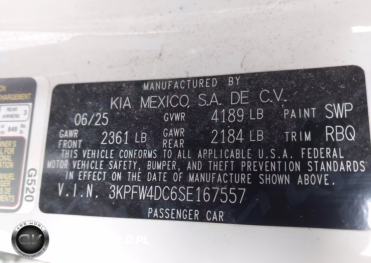 2025 Kia K4 Gt-Line Turbo VIN:3KPFW4DC6SE167557 - 9