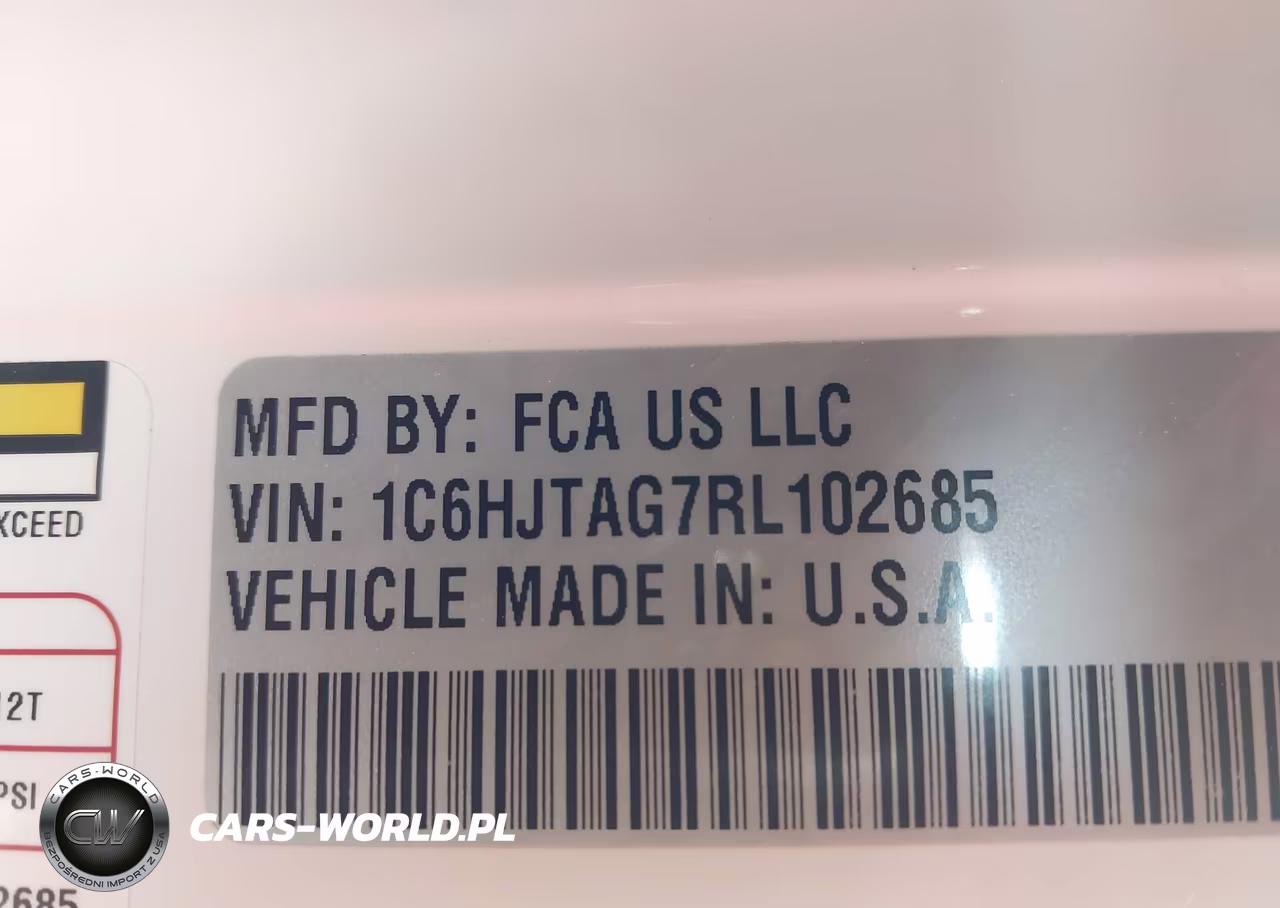 2024 Jeep Gladiator Sport S VIN:1C6HJTAG7RL102685 - 9