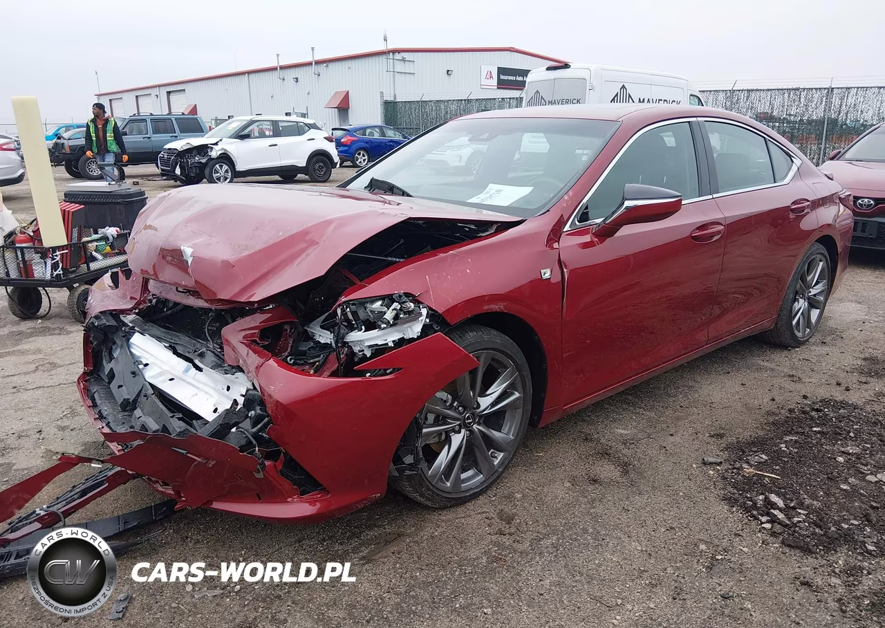 2020 Lexus Es 350 F Sport VIN:58AGZ1B10LU069689 - 2