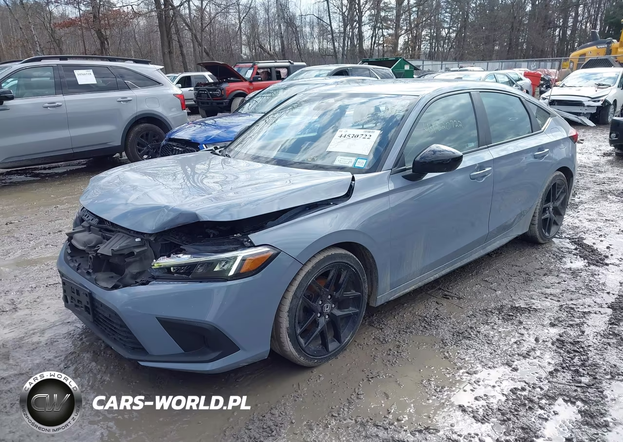 2022 Honda Civic Sport VIN:19XFL2H82NE002841 - 2