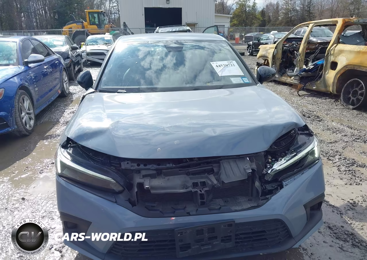 2022 Honda Civic Sport VIN:19XFL2H82NE002841 - 6