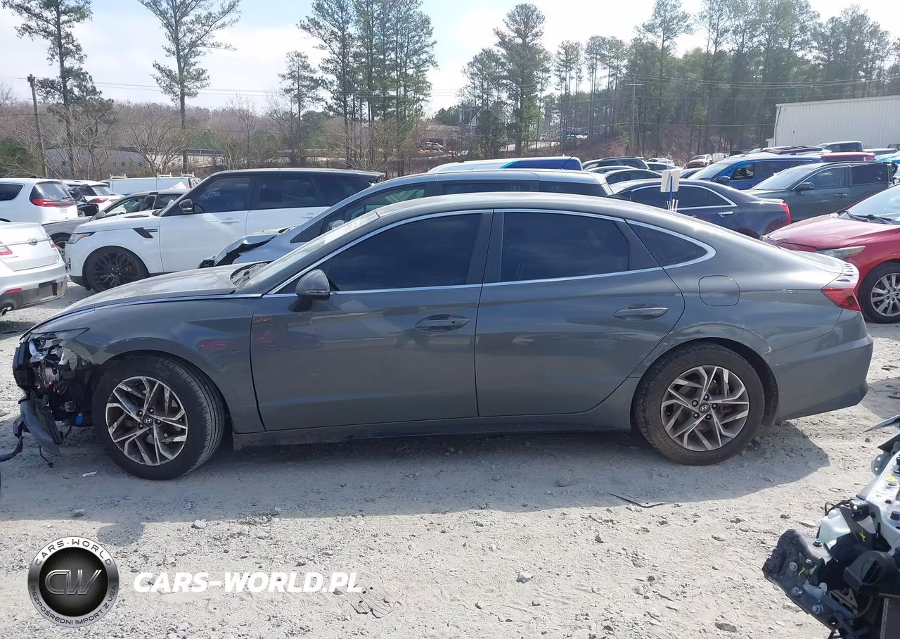 2021 Hyundai Sonata Sel VIN:5NPEL4JA0MH078802 - 14