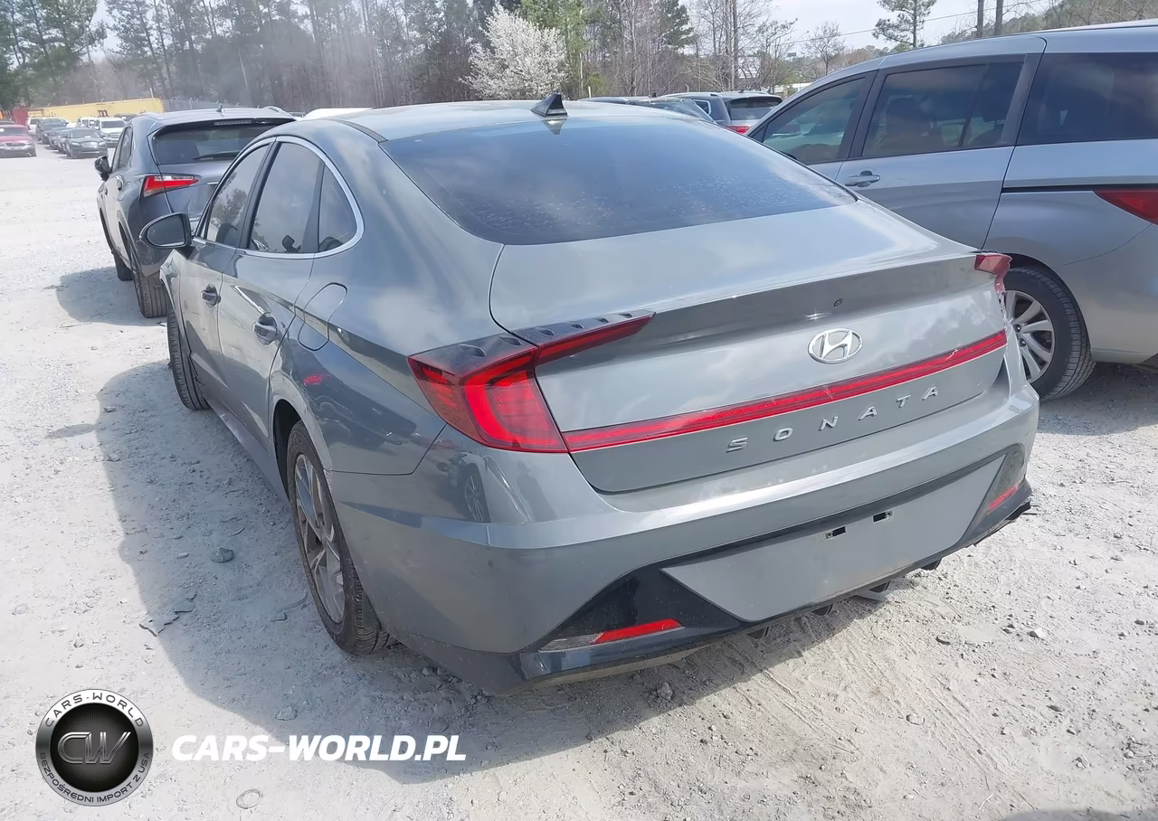 2021 Hyundai Sonata Sel VIN:5NPEL4JA0MH078802 - 3