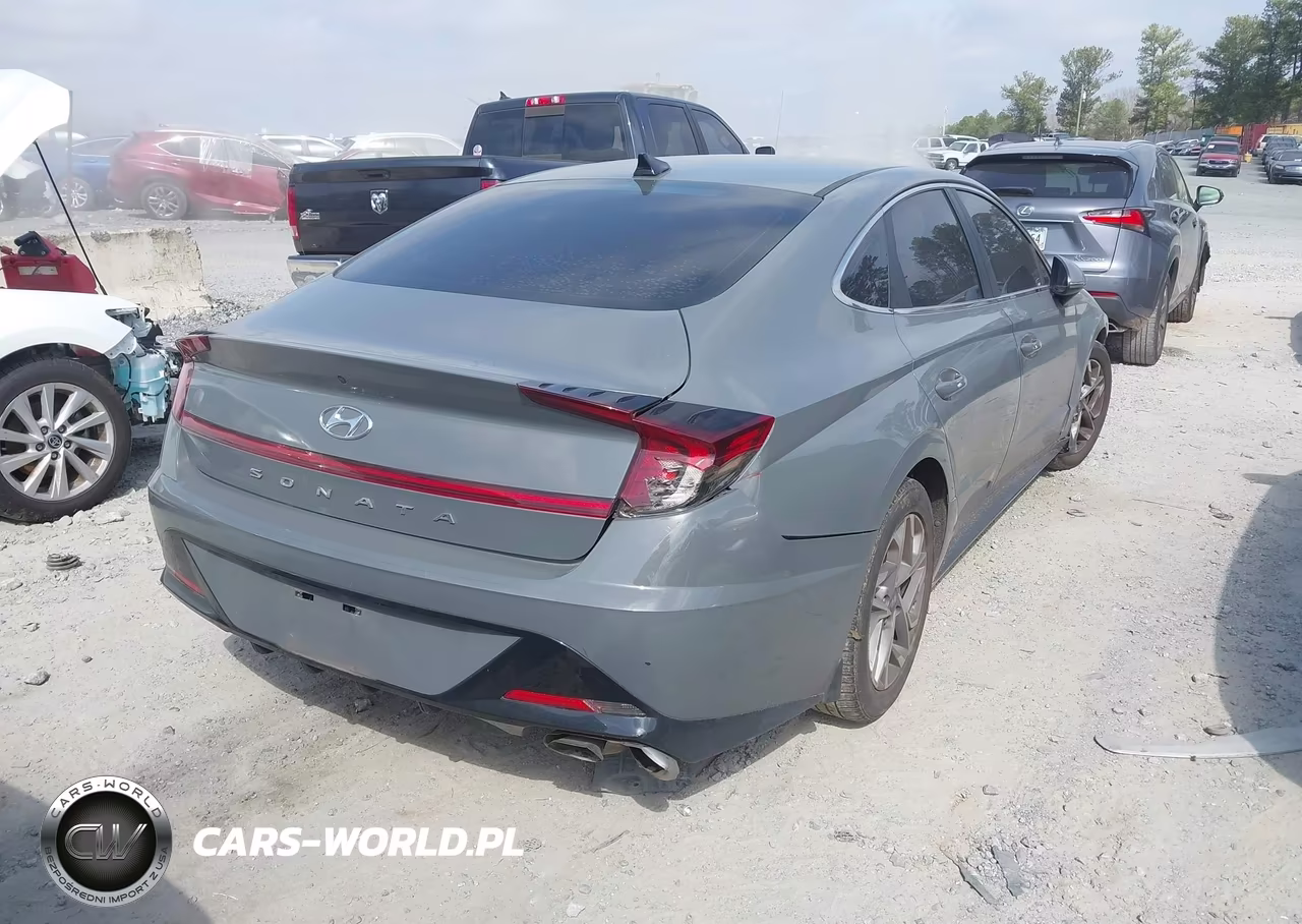 2021 Hyundai Sonata Sel VIN:5NPEL4JA0MH078802 - 4