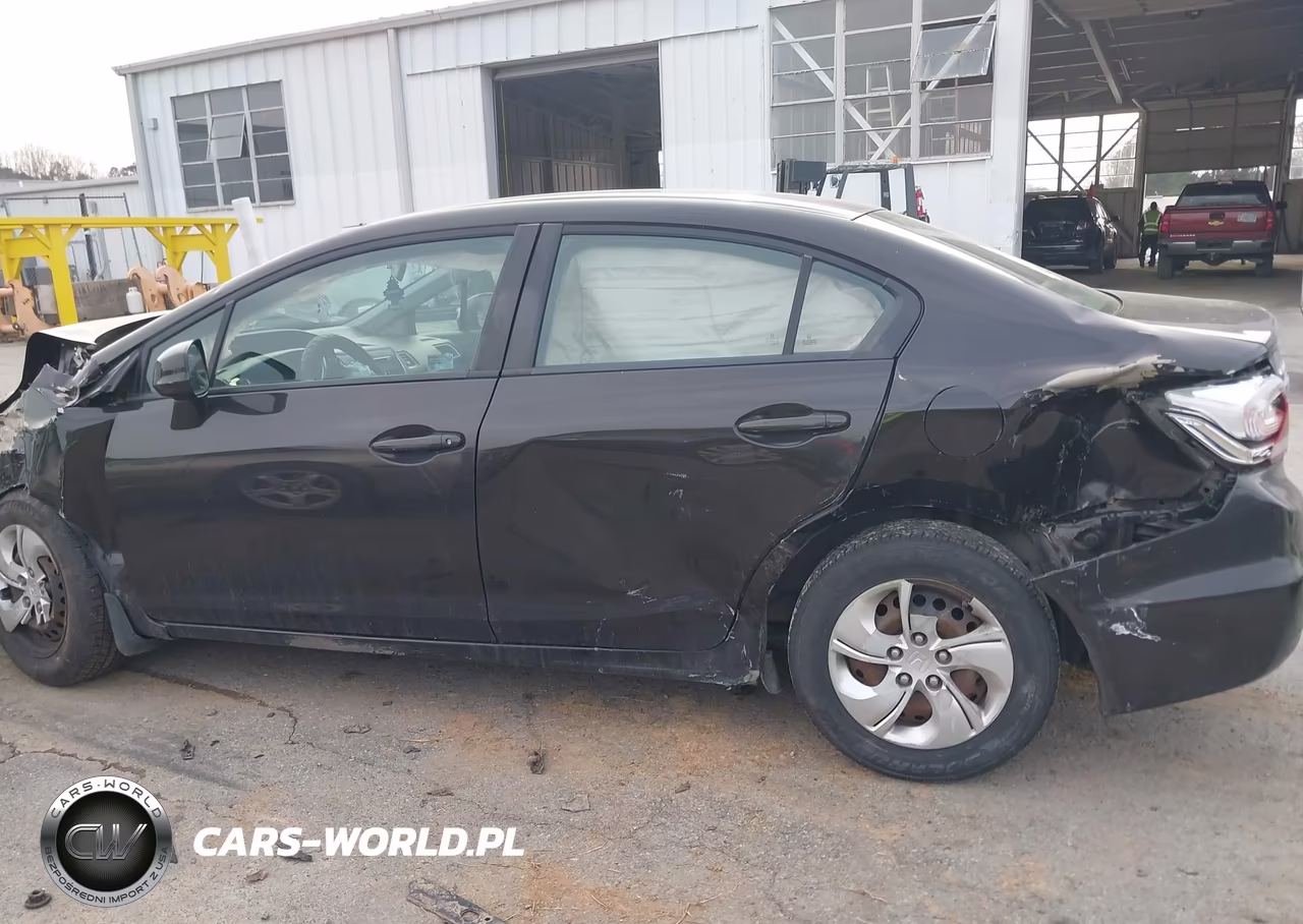 2013 HONDA CIVIC LX VIN:2HGFB2F5XDH537125 - 14