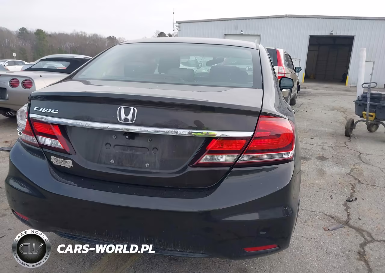 2013 HONDA CIVIC LX VIN:2HGFB2F5XDH537125 - 16