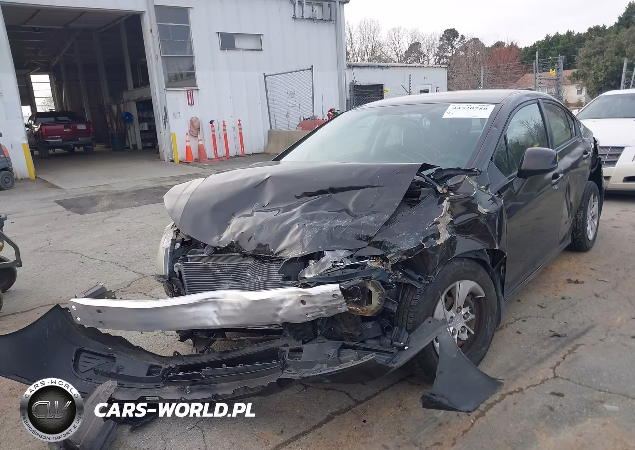 2013 HONDA CIVIC LX VIN:2HGFB2F5XDH537125 - 2