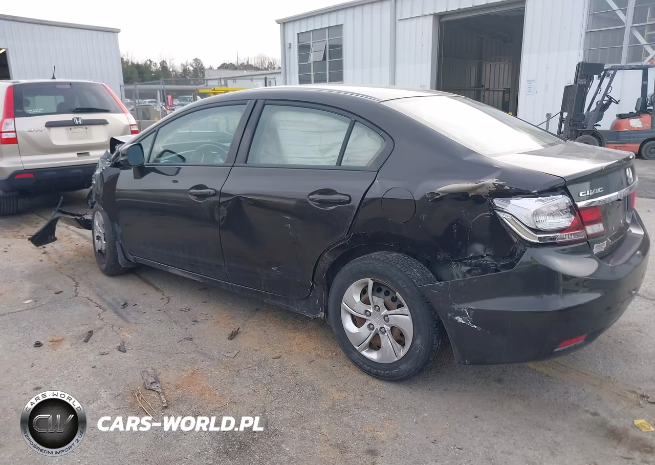 2013 HONDA CIVIC LX VIN:2HGFB2F5XDH537125 - 3