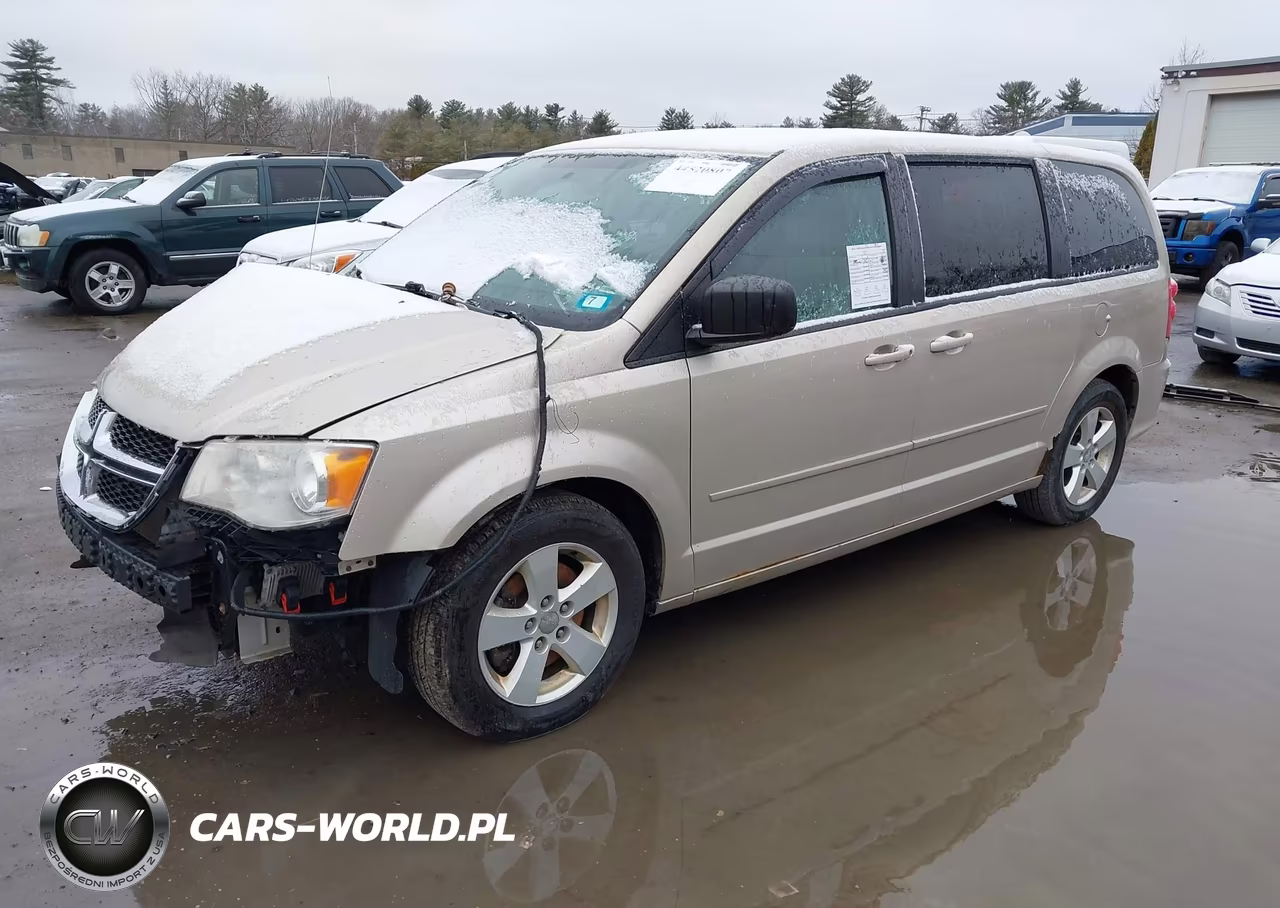 2013 Dodge Grand Caravan Se VIN:2C4RDGBG1DR584905 - 2