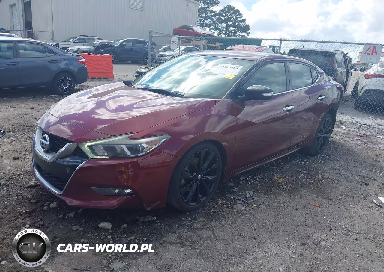 2017 Nissan Maxima 3.5 Sr VIN:1N4AA6AP9HC406861 - 2