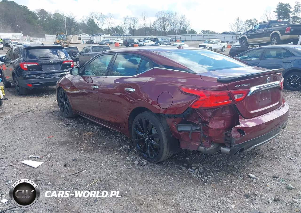 2017 Nissan Maxima 3.5 Sr VIN:1N4AA6AP9HC406861 - 3