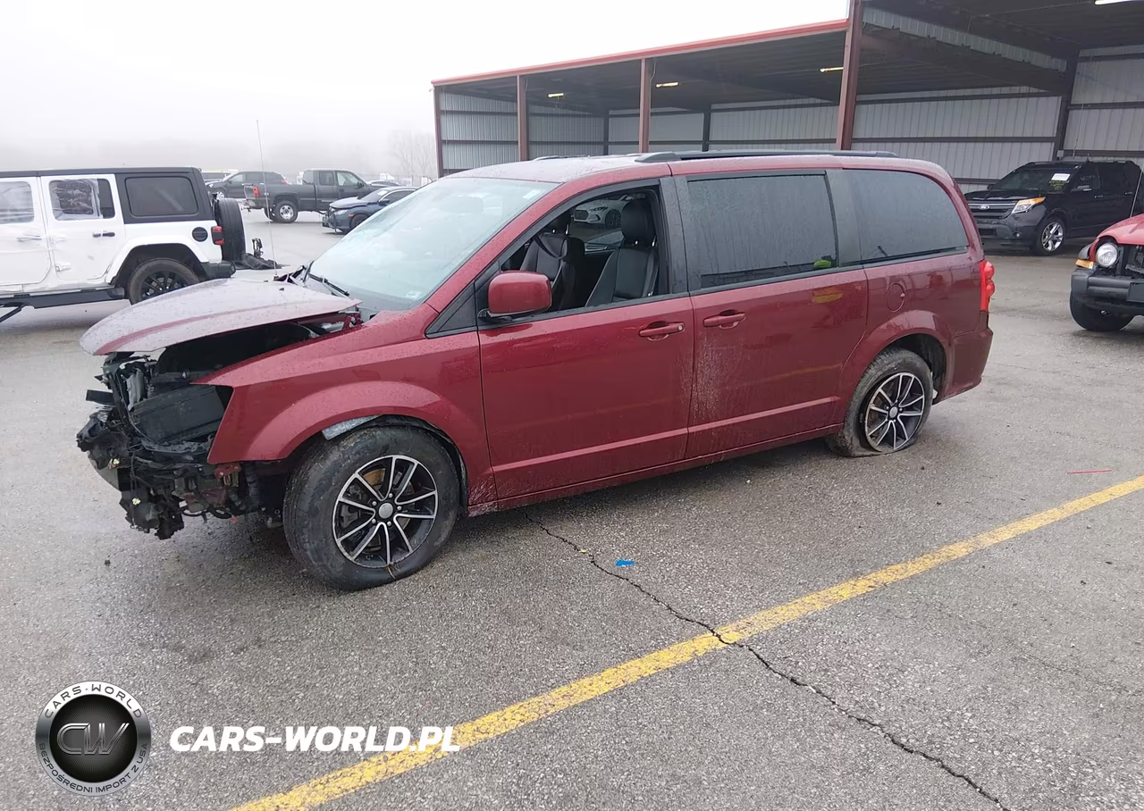 2018 Dodge Grand Caravan Gt VIN:2C4RDGEG9JR335436 - 2