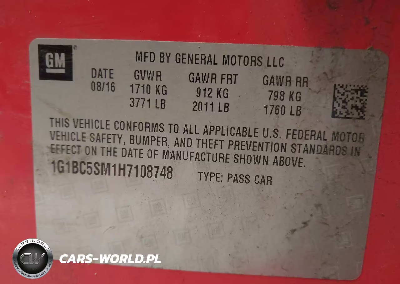 2017 Chevrolet Cruze Ls Auto VIN:1G1BC5SM1H7108748 - 9