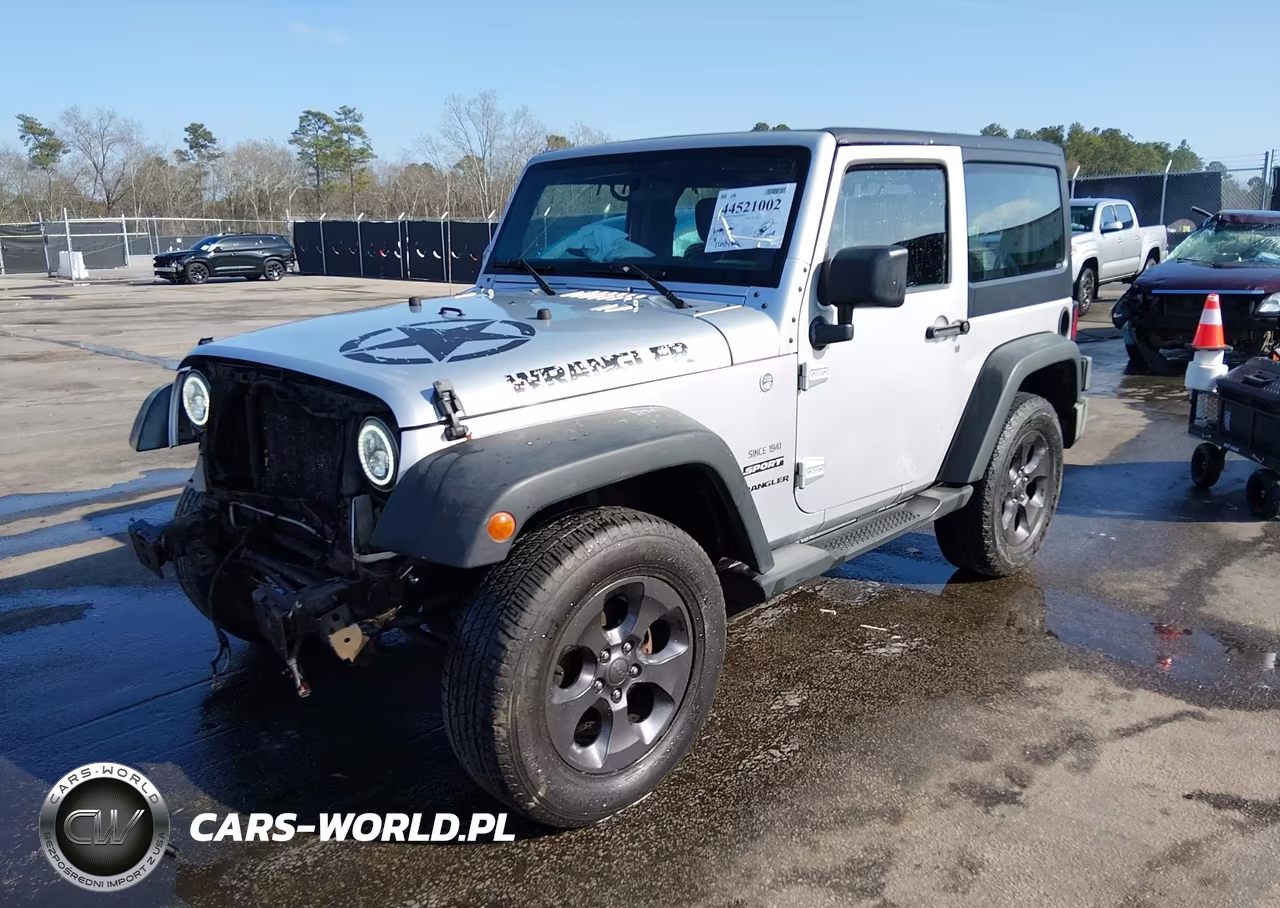 2011 Jeep Wrangler Sport VIN:1J4AA2D18BL594896 - 2