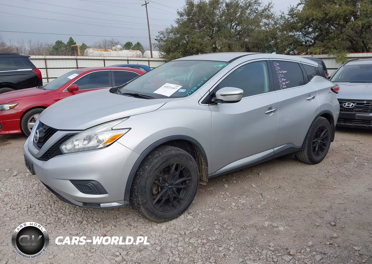 2017 Nissan Murano S VIN:5N1AZ2MG9HN186273 - 2