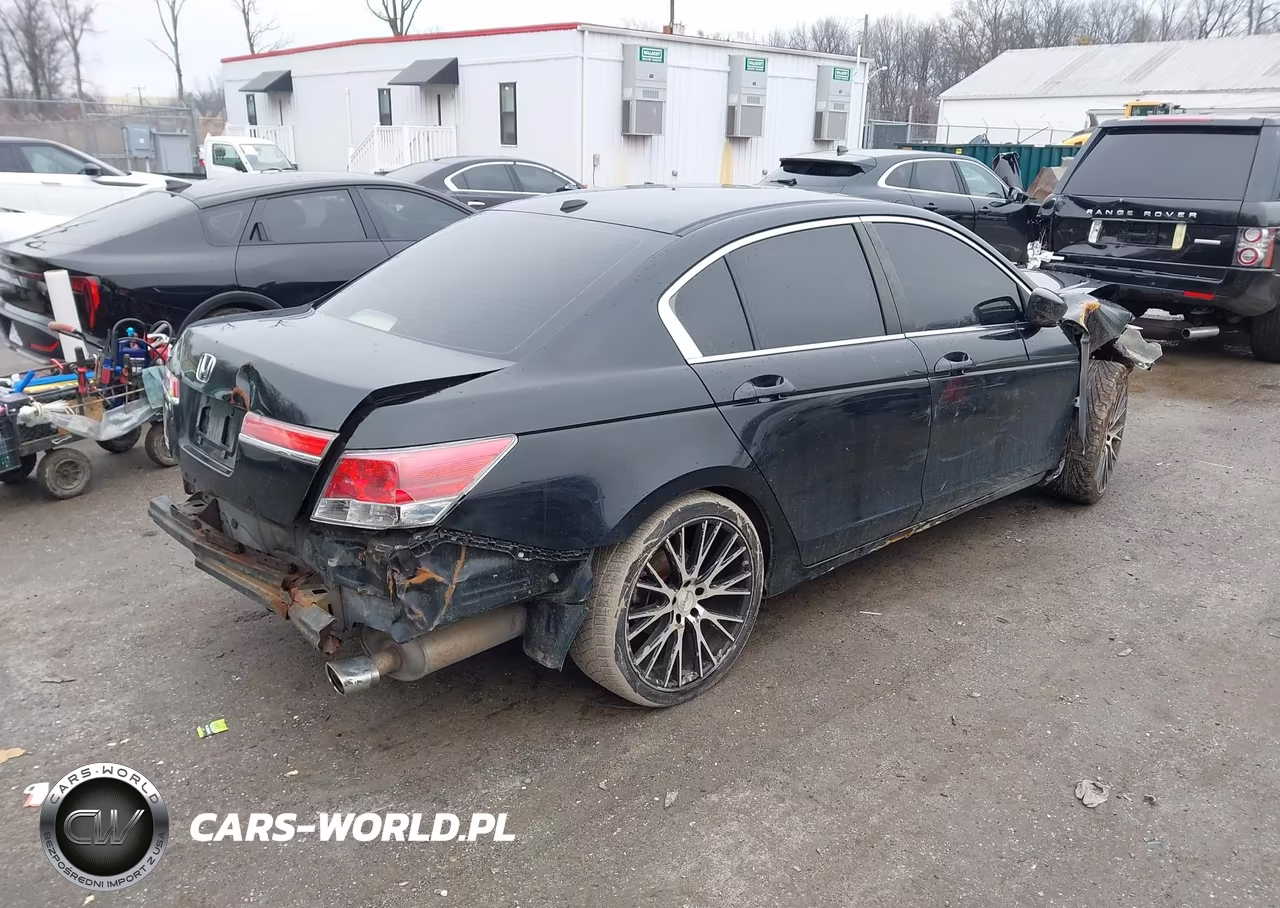2012 Honda Accord 2.4 Ex-L VIN:1HGCP2F84CA066052 - 4