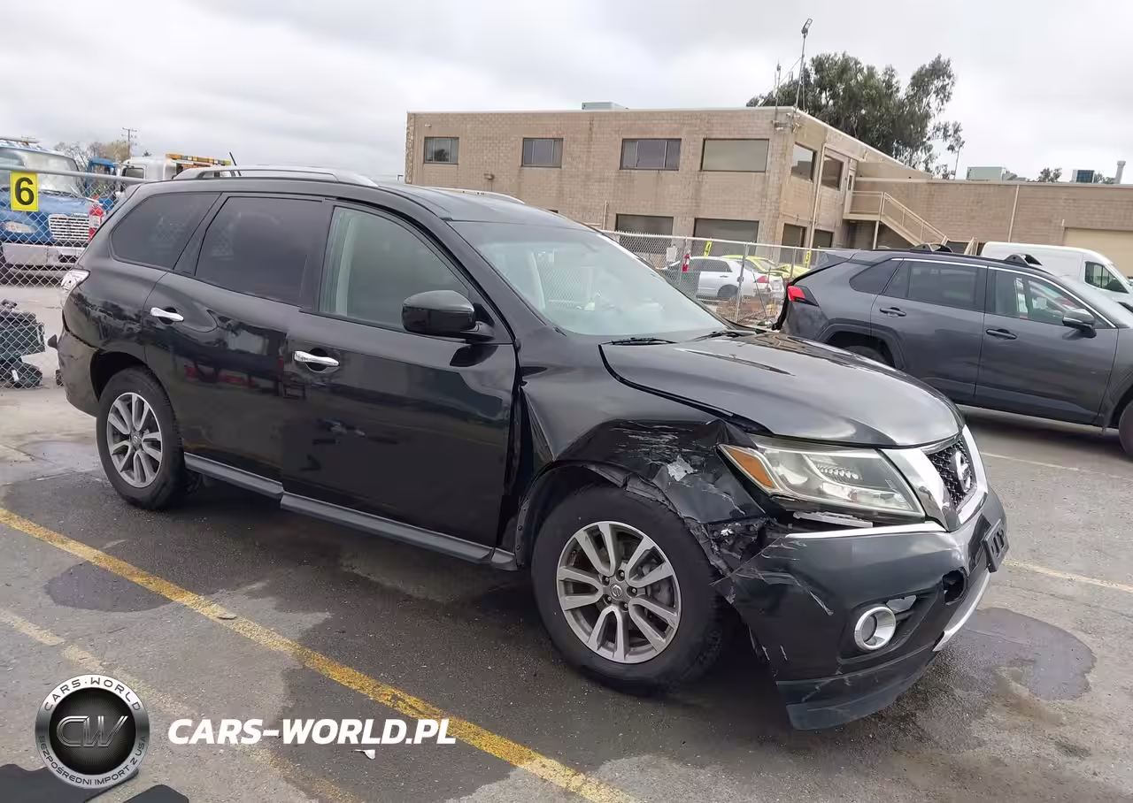 2015 Nissan Pathfinder Platinum-S-Sl-Sv