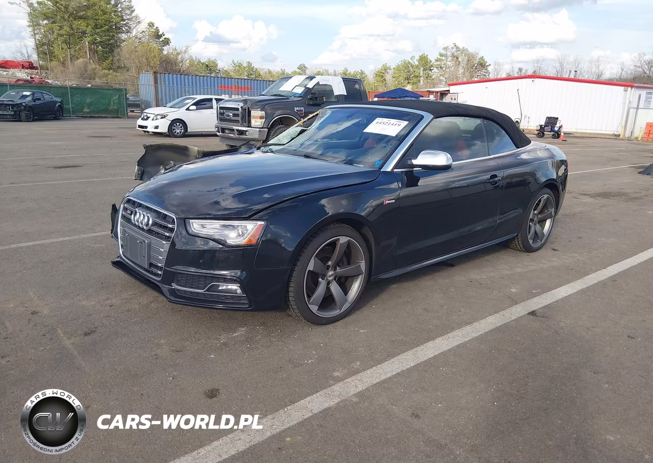 2014 Audi S5 3.0T Premium Plus VIN:WAUCGAFH0EN004889 - 2