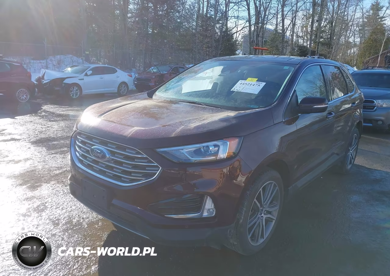 2021 Ford Edge Titanium VIN:2FMPK4K91MBA63491 - 2