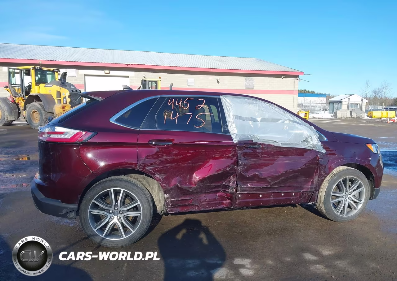 2021 Ford Edge Titanium VIN:2FMPK4K91MBA63491 - 6